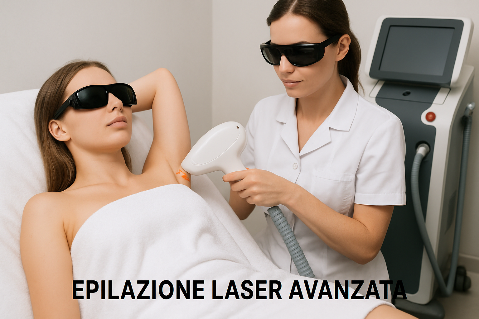 Epilazione laser avanzata